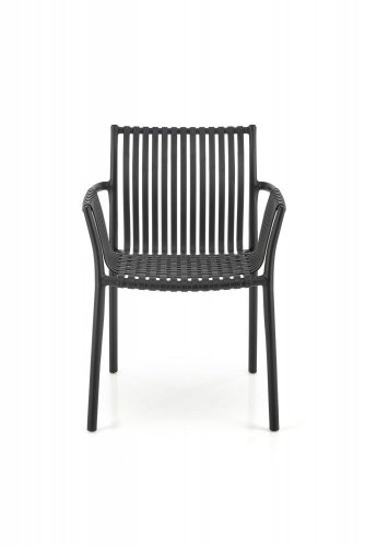 Stohovatelná jídelní židle K492 - BAREVNÁ VARIANTA: Černá