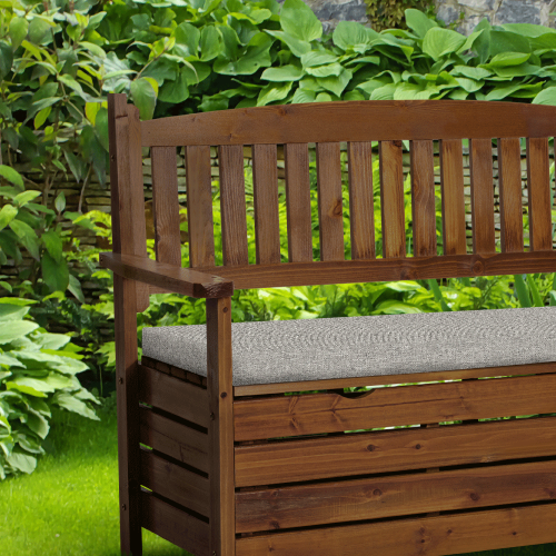 Zahradní lavička DILKA s úložným prostorem - BAREVNÁ VARIANTA: Bílá