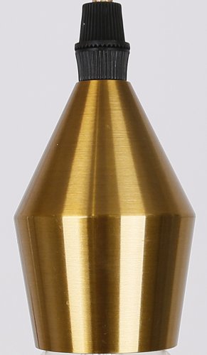 Zlatý kovový prívesok E27 100cm