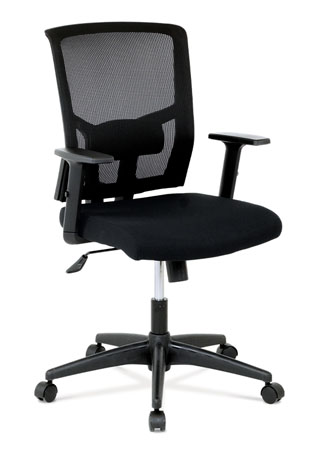 Kancelárska stolička KA-B1012 látka / plast - BAREVNÁ VARIANTA: Vínová