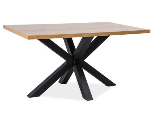 Jedálenský stôl CROSS dýha - ROZMER: 150x90x80 cm