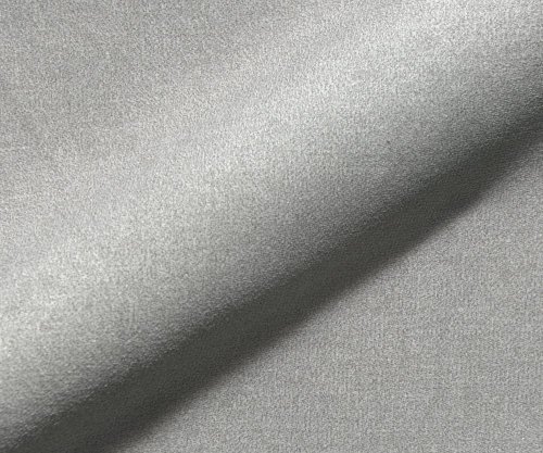 Boxspring postel Dream-Great 160x200 cm mikrovlákno stříbrně šedá