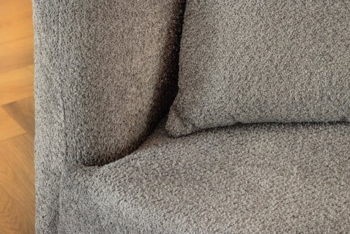 Pohovka REPOSA bouclé Dekorhome - BAREVNÁ VARIANTA: Šedá