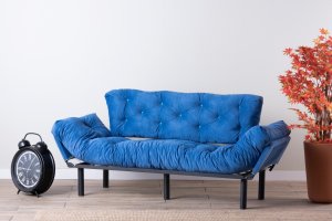 Trojmiestna rozkladacia pohovka Nitta Triple - Blue