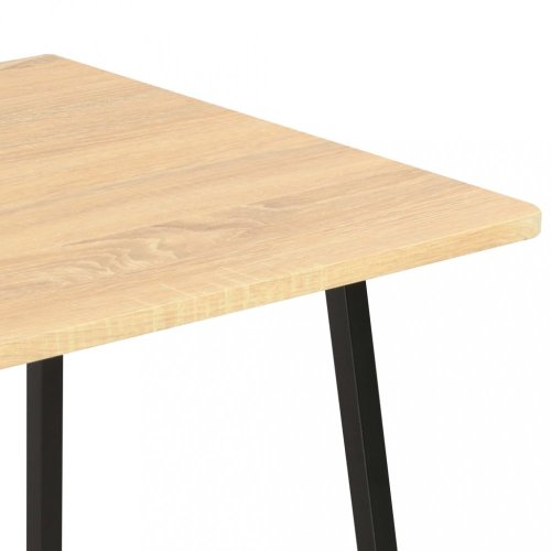 Písací stôl s poličkami Dekorhome - BAREVNÁ VARIANTA: Biela / dub