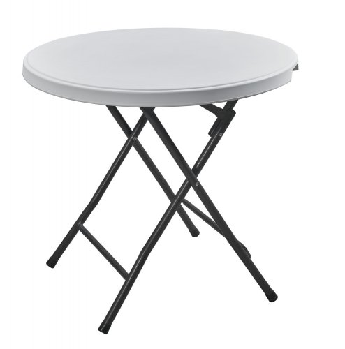 Skladací stôl CATERING Ø 80 cm - VÝŠKA: 74 cm
