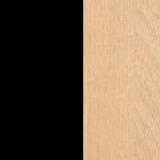 Černá / přírodní