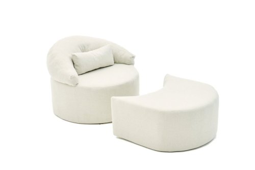 Rozkládací křeslo Pitta - Cream