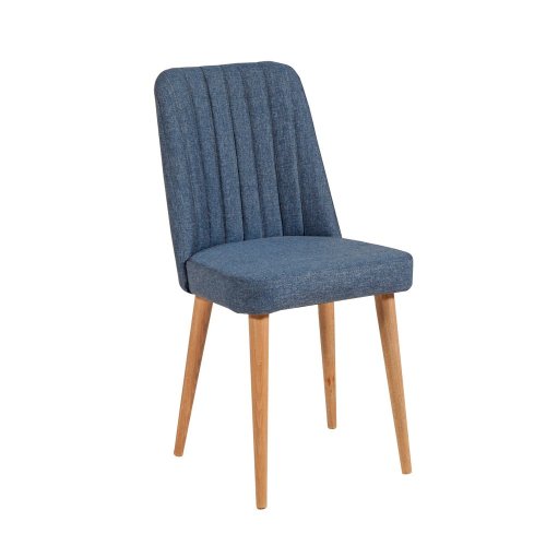 Jídelní set s rozkládacím stolem a židlemi (6 kusů) Santiago Atlantic Dark Blue