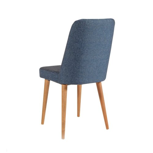 Jídelní set s rozkládacím stolem a židlemi (6 kusů) Santiago Atlantic Dark Blue