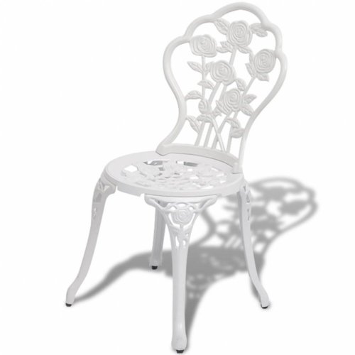 Záhradné bistro stoličky 2 ks liaty hliník - BAREVNÁ VARIANTA: Zelená