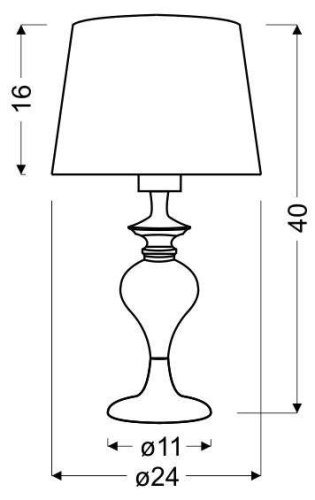 Stolní lampa GILLENIA