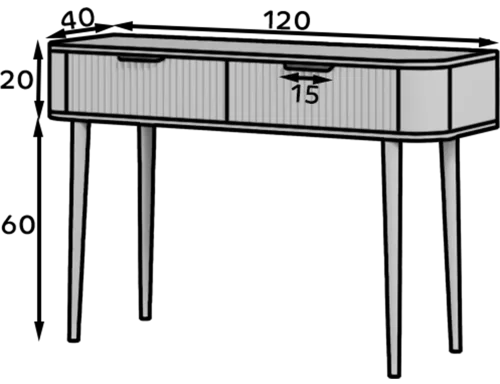 Chavelle Toaletný stolík