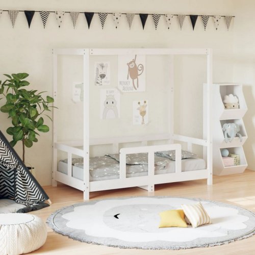 Detská posteľ s nebesami Dekorhome - ROZMER LÔŽKA: 80 x 160 cm