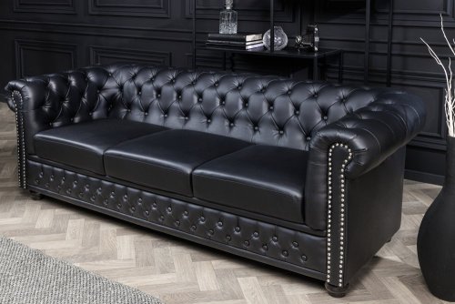 Chesterfield pohovka 3-místná MIDAS Dekorhome