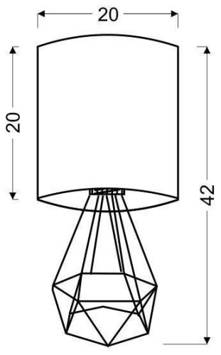 Stolní lampa GRAF