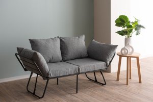 Dvojmiestna rozkladacia pohovka Viper 2-Seater - Light Grey