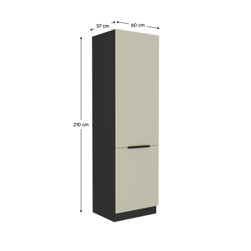 Vysoká skrinka ARAKA60 DK-210 2F