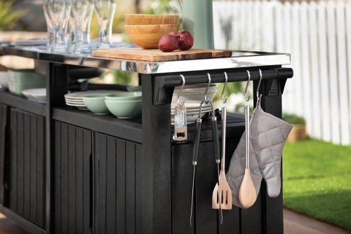Záhradný stôl / skriňa s drezom UNITY CHEF 415L