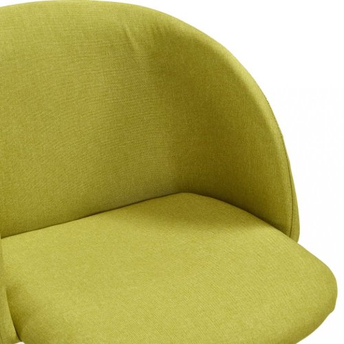 Jídelní set 5ks textil / dub Dekorhome