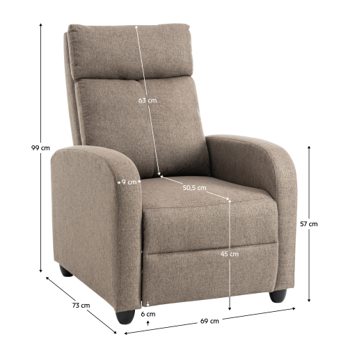 Polohovacie TV kreslo KRESO NEW