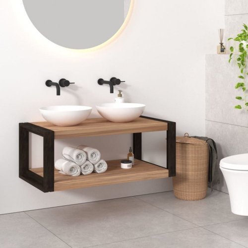 Kúpeľňová skrinka pod umývadlo Dekorhome - ŠÍRKA: 60 cm