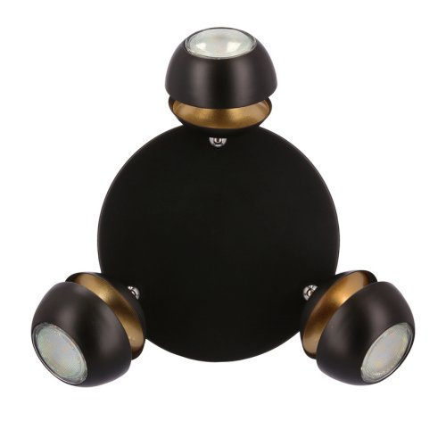 Stropní lampa Boni 3x3W gu10 LED černá