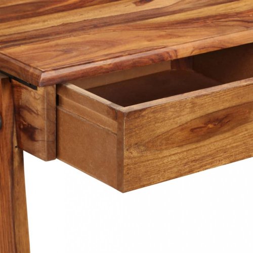 Písací stôl 118x50 cm masívne drevo Dekorhome