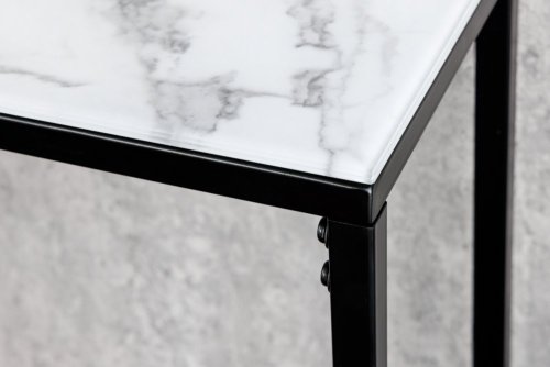 Konzolový stolek BÉLOS Dekorhome - BAREVNÁ VARIANTA: Černá