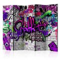 Paraván -  Purple Graffiti [Room Dividers]