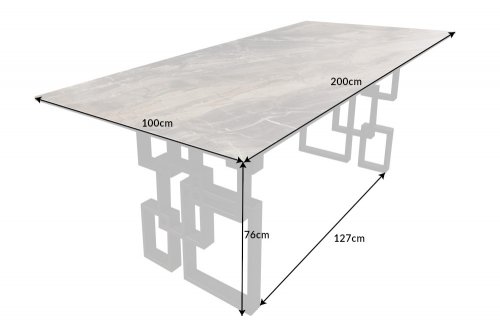 Jedálenský stôl OMFALÉ  Dekorhome