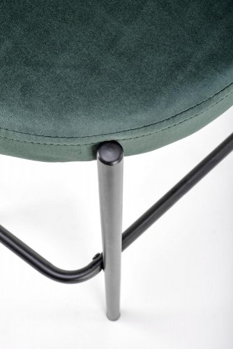 Barová stolička H108 - BAREVNÁ VARIANTA: Tmavo zelená