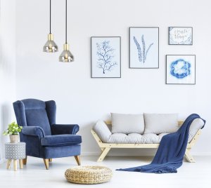 Závesná lampa zlatá 1xE14 Gregory