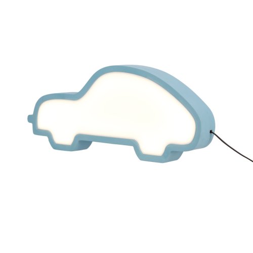 Stolová lampa do auta pre deti LED iQ Kids modrá