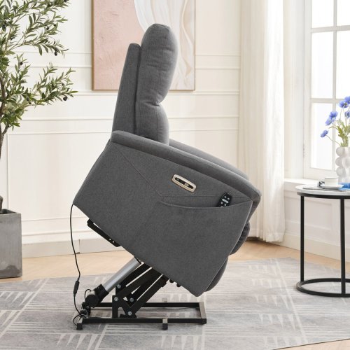 Masážní polohovací křeslo s USB TV-929