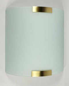Hektor - Nástěnná lampa/1X 100W Matná mosaz