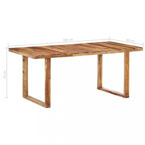 Jedálenský stôl masívne drevo Dekorhome - ROZMER: 118x60x76 cm