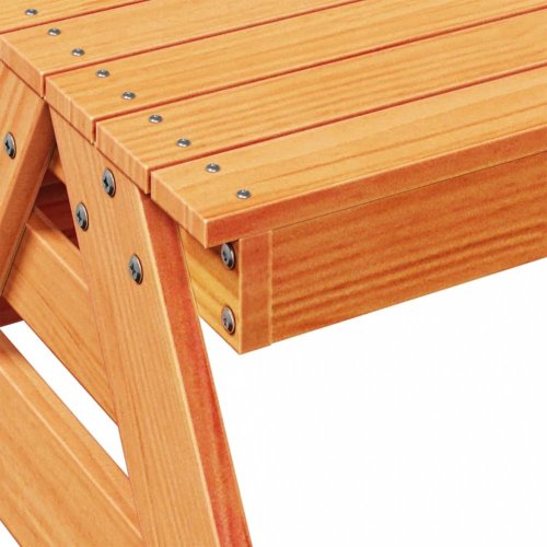 Piknikový stůl pro děti voskově hnědý 88 x 97 x 52 cm borovice
