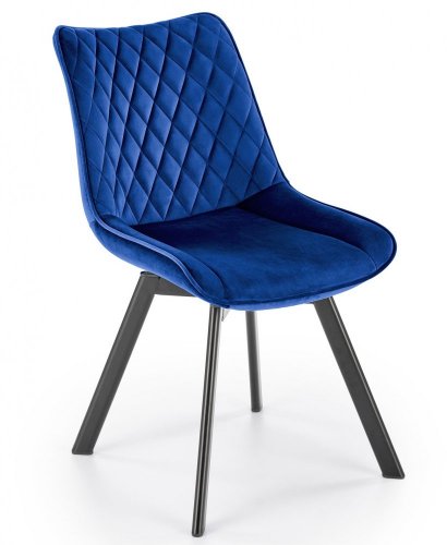 Otočná jídelní židle K520 - BAREVNÁ VARIANTA: Modrá