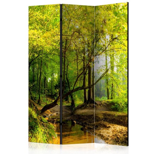 Paraván Forest Clearing Dekorhome - ROZMĚR: 135x172 cm (3-dílný)