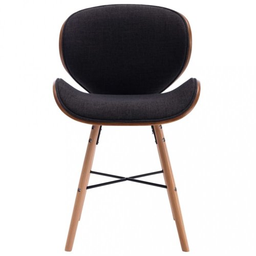 Jedálenská stolička 2 ks ohýbané drevo Dekorhome - BAREVNÁ VARIANTA: Hnedá / krémová