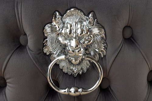 Chesterfield jedálenská stolička 2 ks FRIXON LION Dekorhome