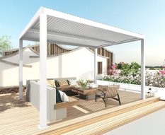Bioklimatická zahradní pergola L46 3x3  m