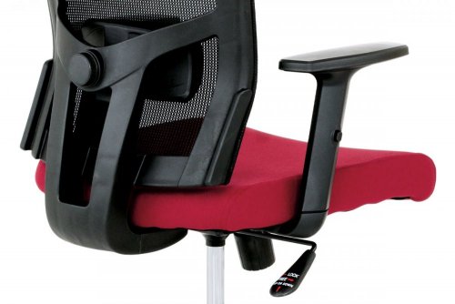 Kancelárska stolička KA-B1012 látka / plast - BAREVNÁ VARIANTA: Čierna