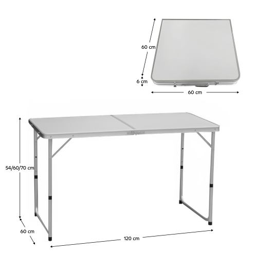 Kempingový stůl KEPI TYP 1