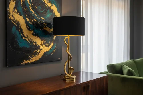 Stolová lampa SERPENTIS Dekorhome