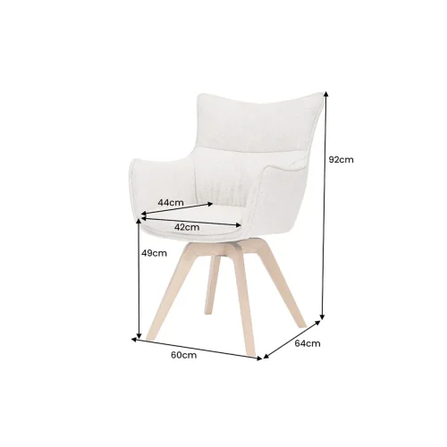 Jídelní židle 2 ks IMPERIAL Dekorhome