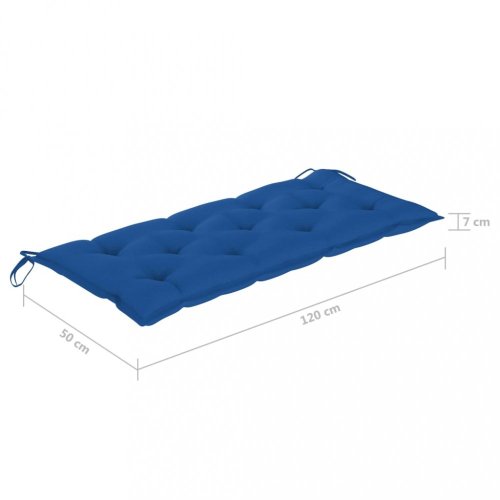 Zahradní lavice s poduškou 120 cm Dekorhome