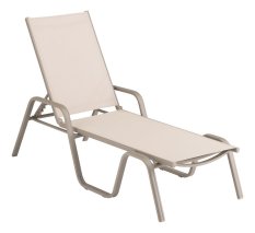 Polohovací zahradní lehátko BASIC PLUS
