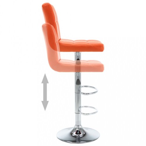 Barové židle 2 ks umělá kůže / kov Dekorhome - BAREVNÁ VARIANTA: Vínová